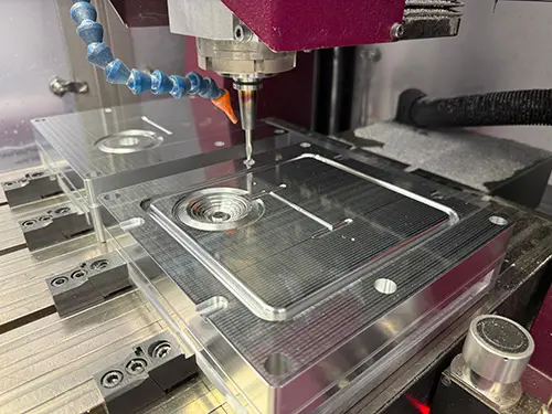 Prototypenwerkzeug für den Spritzguss aus Aluminium für LSR Teile